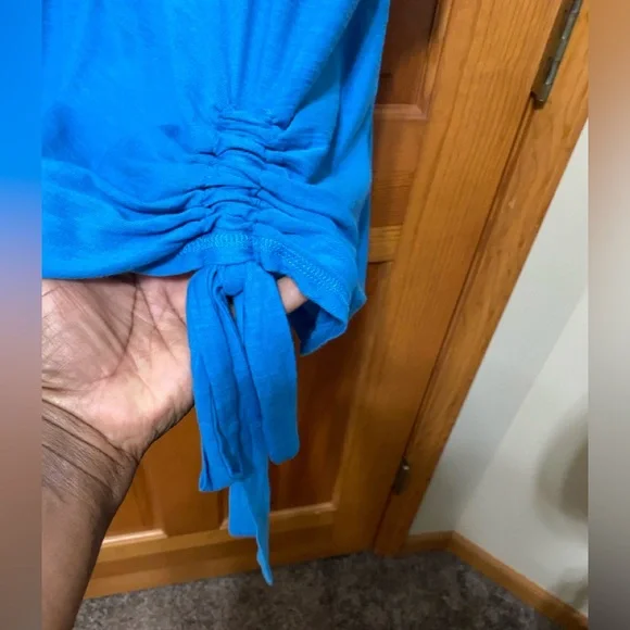 NWT Westbound Woman Plus Size Crochet Sleeve Top - Picture 2 of 3